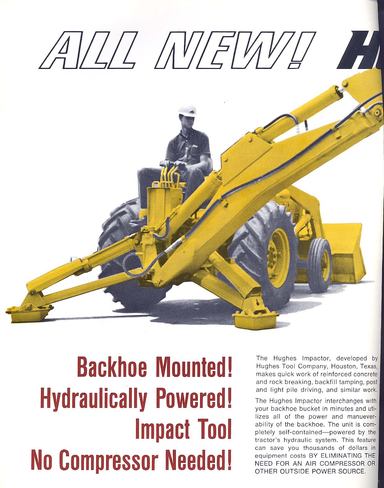 Hughes Impactor for Ford Backhoes